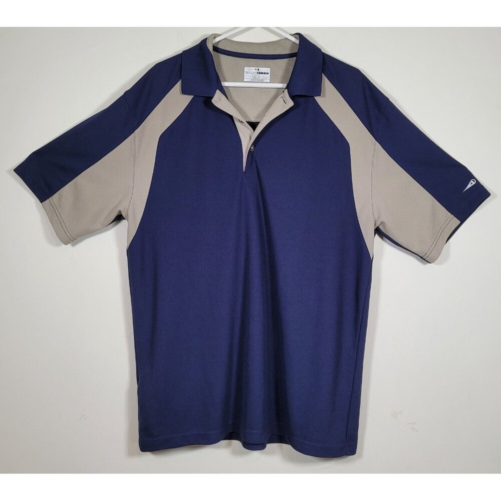 Grand Slam Performance Shirt Men's X- Large Blue and Beige